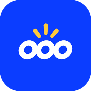 Autooopilot profile logo: the white and yellow mark on a cobalt rounded square